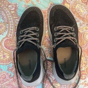 Allbirds Black and Gray Knit Sneakers